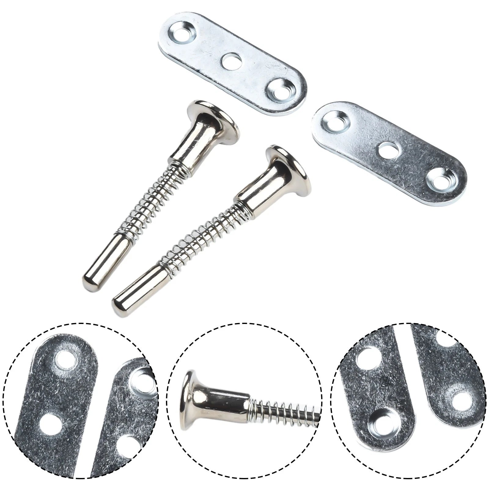 2pcs Plunger Latches for (50mm, 55mm, 60mm, 65mm, 70mm, 85mm)
