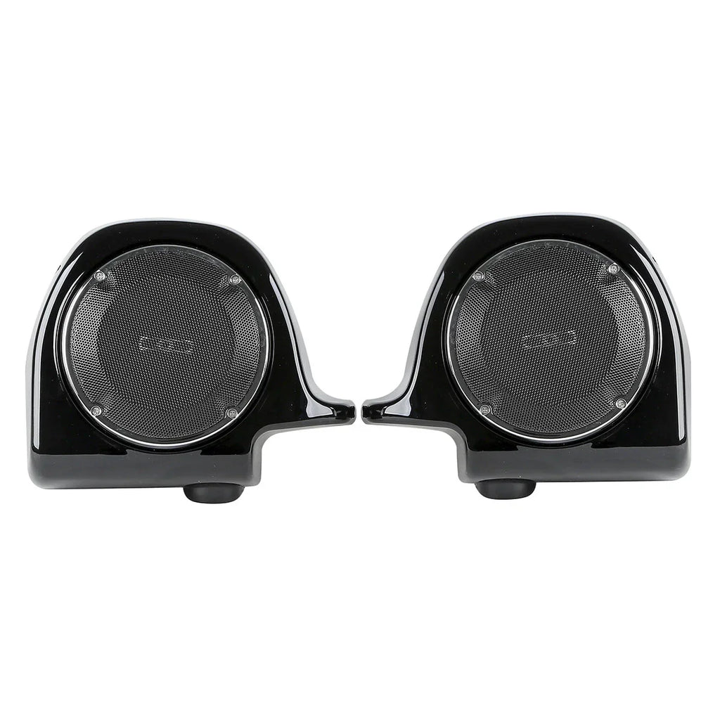 Lower Fairing 6-1/2" Speakers Grills Box Pods for Harley Touring (1988-2013)