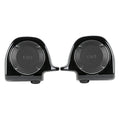Lower Fairing 6-1/2" Speakers Grills Box Pods for Harley Touring (1988-2013)