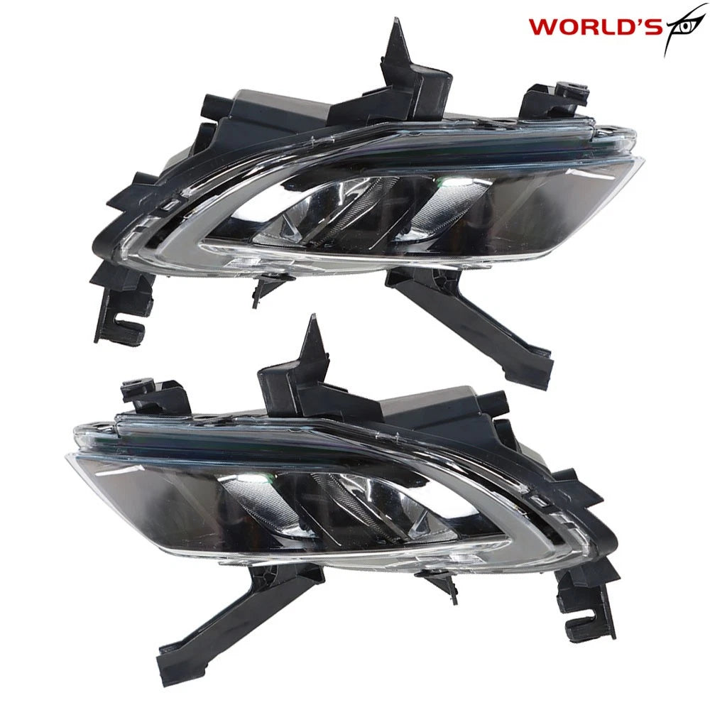 Set of 2 Fog Lights for Nissan Maxima (2016–2019) Clear Lens