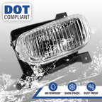 Front Fog Driving Lights for Toyota Tundra (2000–2006) LH & RH, Clear Lens