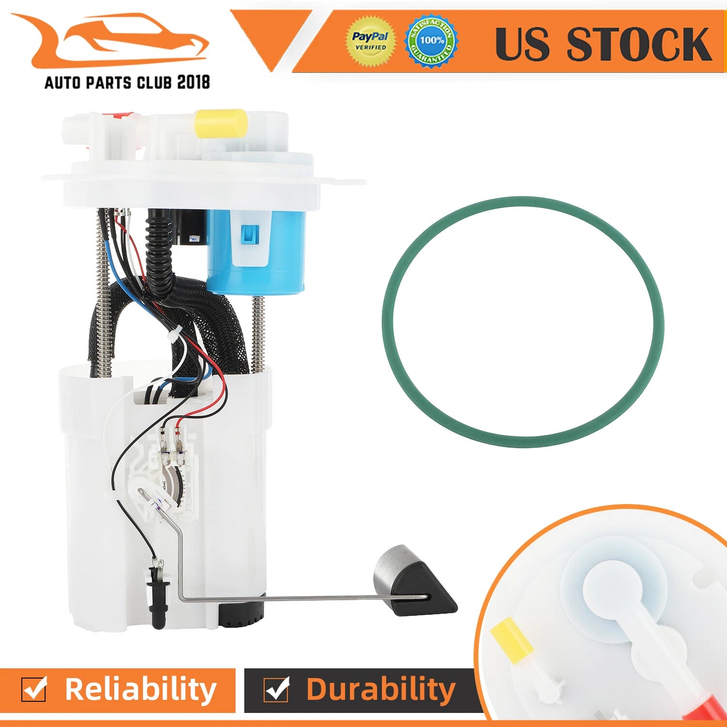 Fuel Pump Module Assembly for Nissan Versa (2012–2018) L4 1.6L