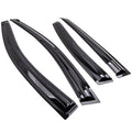 Set of 4 Smoke Acrylic Window Visors for Nissan Sentra (2013–2019)
