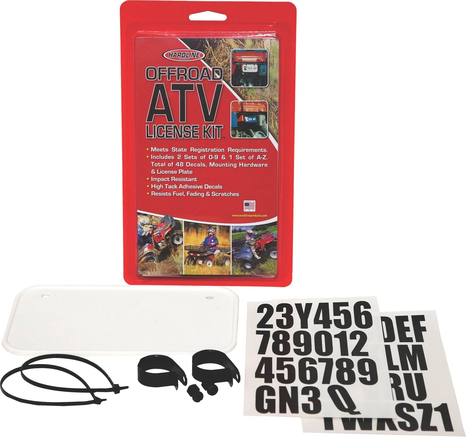 License Plate Kit for ATV Offroad Use (2010–2024)