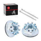 Front Axle Castle Nuts for Honda Recon 250 TRX250 (2000-2023)