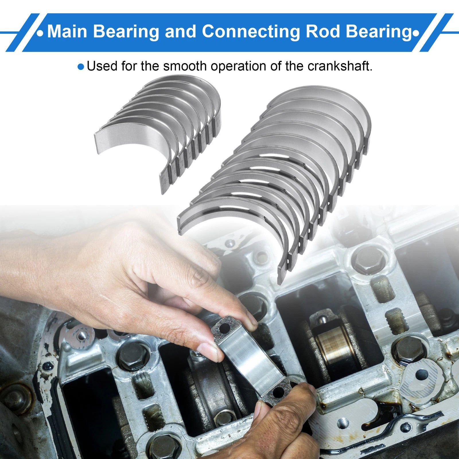 Main Bearing Connecting Rod Bearing Kit No. 06H105561L for Audi A3 Quattro (2009–2013)
