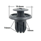 Clip Clamp Front Inner Vehicle Parts Plastic Rear Wheel Arch Liner 30pcs