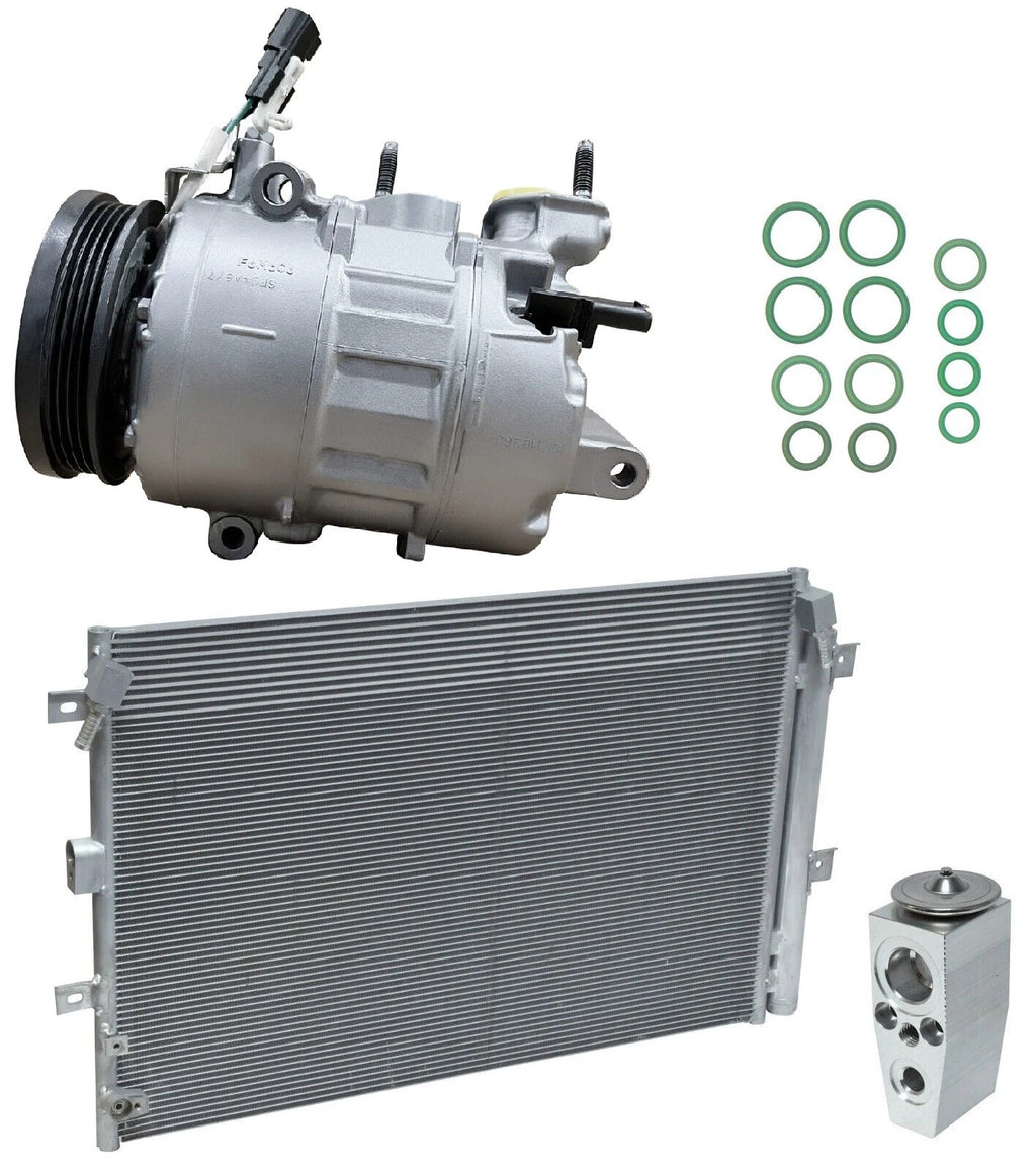 AC Compressor Kit with Condenser for Lincoln Nautilus 2.0L (2020–2024)