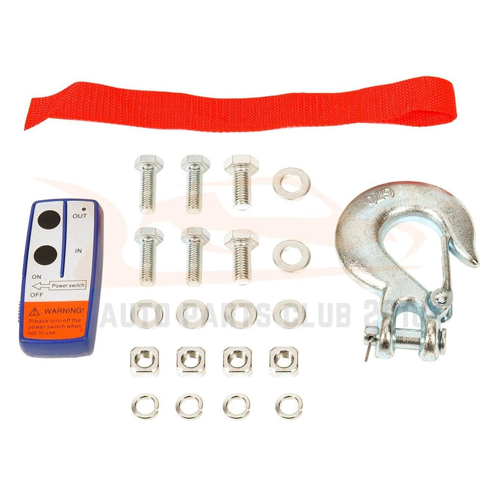 8000lbs Electric Winch for 4WD ATV UTV (12V)