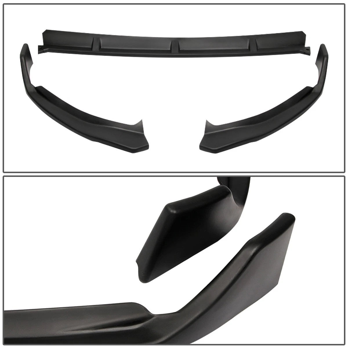 Front Bumper Lip Under Diffuser for Mercedes W205 C300 C63 AMG (2019–2020)