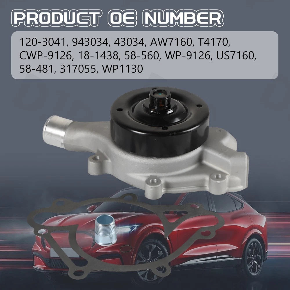 AW7160 Water Pump for Dodge Ram 1500, Dakota (1999–2003) 3.9L 5.2L 5.9L