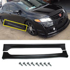 Side Skirts Body Kit for Honda Civic Sedan 2006–2011 (Mu RR Style)