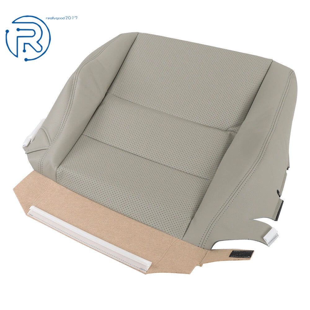 Passenger Bottom Seat Cover for Acura RDX (2007–2012) Leather Gray