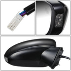 Power Heated Signal BSD Passenger Side Mirror for Mazda 6 (2014–2016) MA1321188
