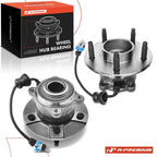 2X Rear Wheel Hub & Bearing Assembly with ABS for Chevy Equinox (2005–2006)
