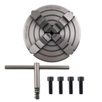 4 Jaw Self Centering Chuck 100mm for Metal Lathe (K72-100)