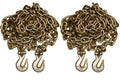 Set of 2 Tow Chain Tie Down Binders for Flatbed Truck Trailer