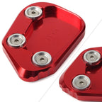 Kickstand Side Stand Enlarger Plate for HONDA CBR250RR (2017-2018) Red