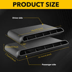 Set of 2 Air Deflectors for Chevy Silverado GMC Sierra