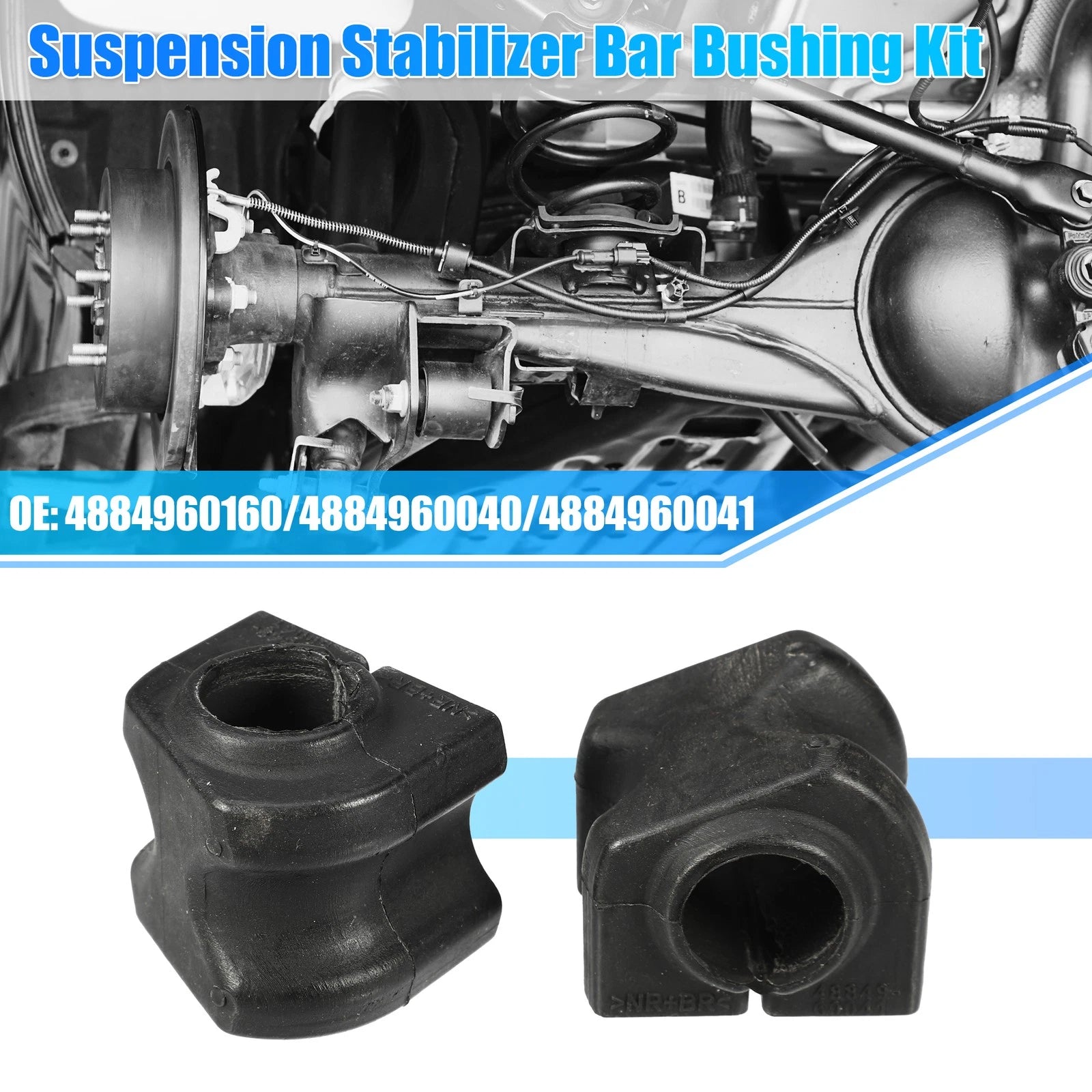 2pcs Suspension Stabilizer Bar Bushings No. 4884960160 for Toyota 4Runner (1996–2002)