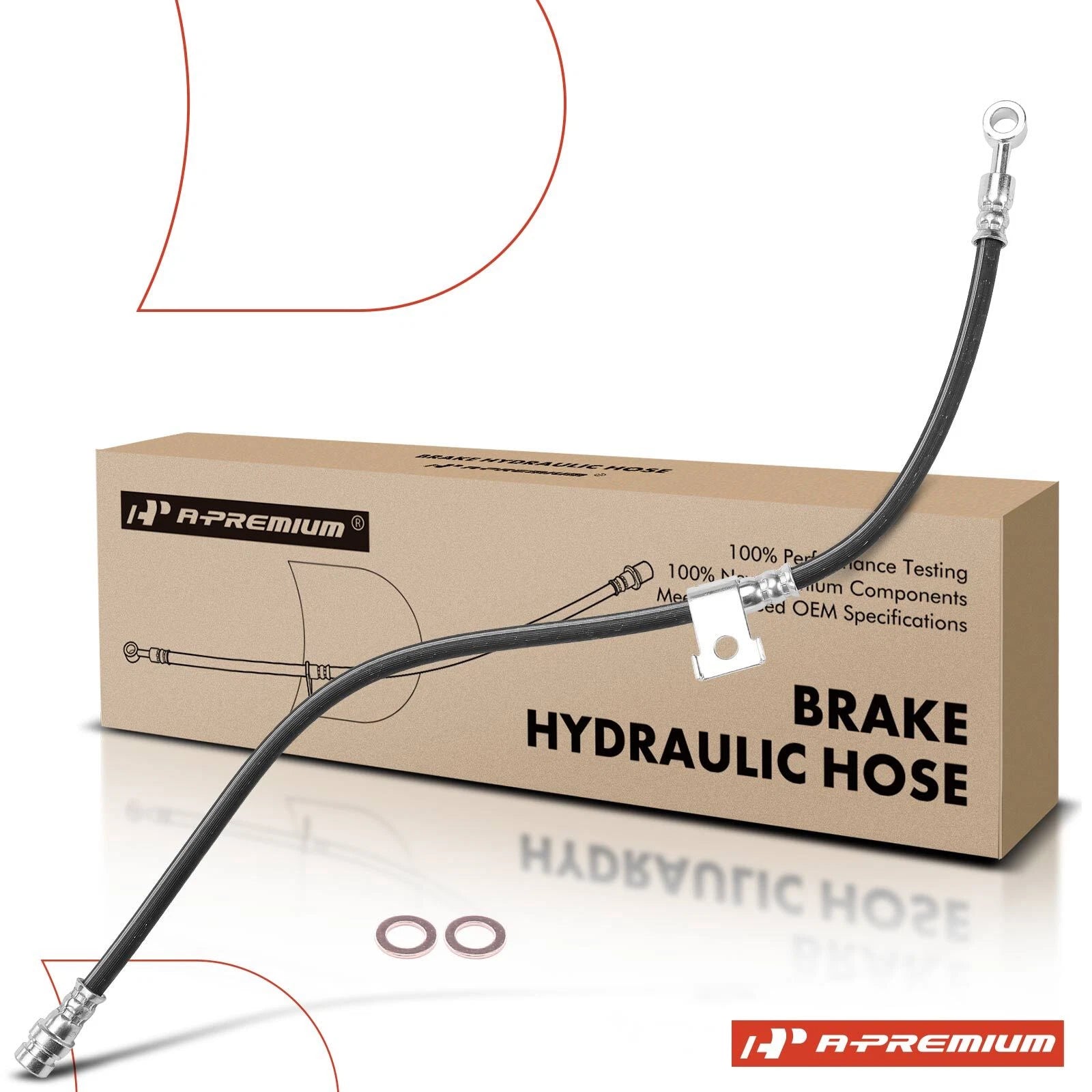 Front Right Brake Hydraulic Hose for Kia Borrego (2009–2010)