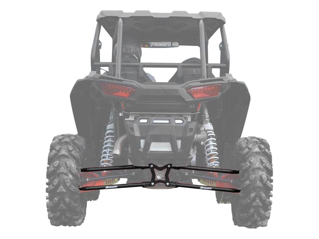 SuperATV Round Tubed Rear Radius Arms for Polaris RZR XP Turbo (2016–2023)
