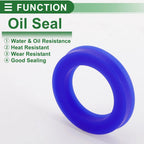 5X Oil Seal Rotary Shaft Seal 30x45x8mm High Pressure for Various Models