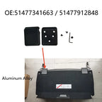 Trunk Cover Fix Kit for BMW Z4 E89 (2009–2016) - Black Aluminum
