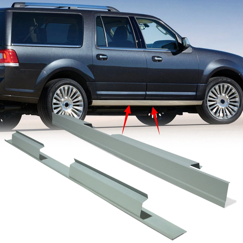Pair Rocker Panels for Lincoln Navigator (2007–2017) Factory Style