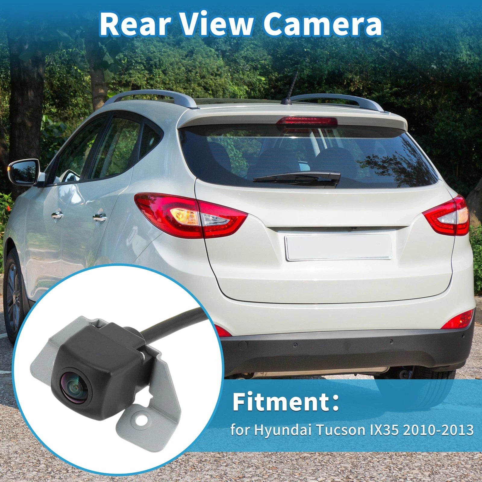 Rear View Park Assist Backup Camera for Hyundai Tucson IX35 (2010–2013) 957902S011