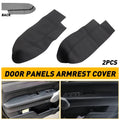 2pcs Leather Door Front Panels Armrest Cover for Honda CR-V (2007–2012)