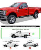 Set of 2 Running Boards for Ford F150 (2015-2026) Regular Cab