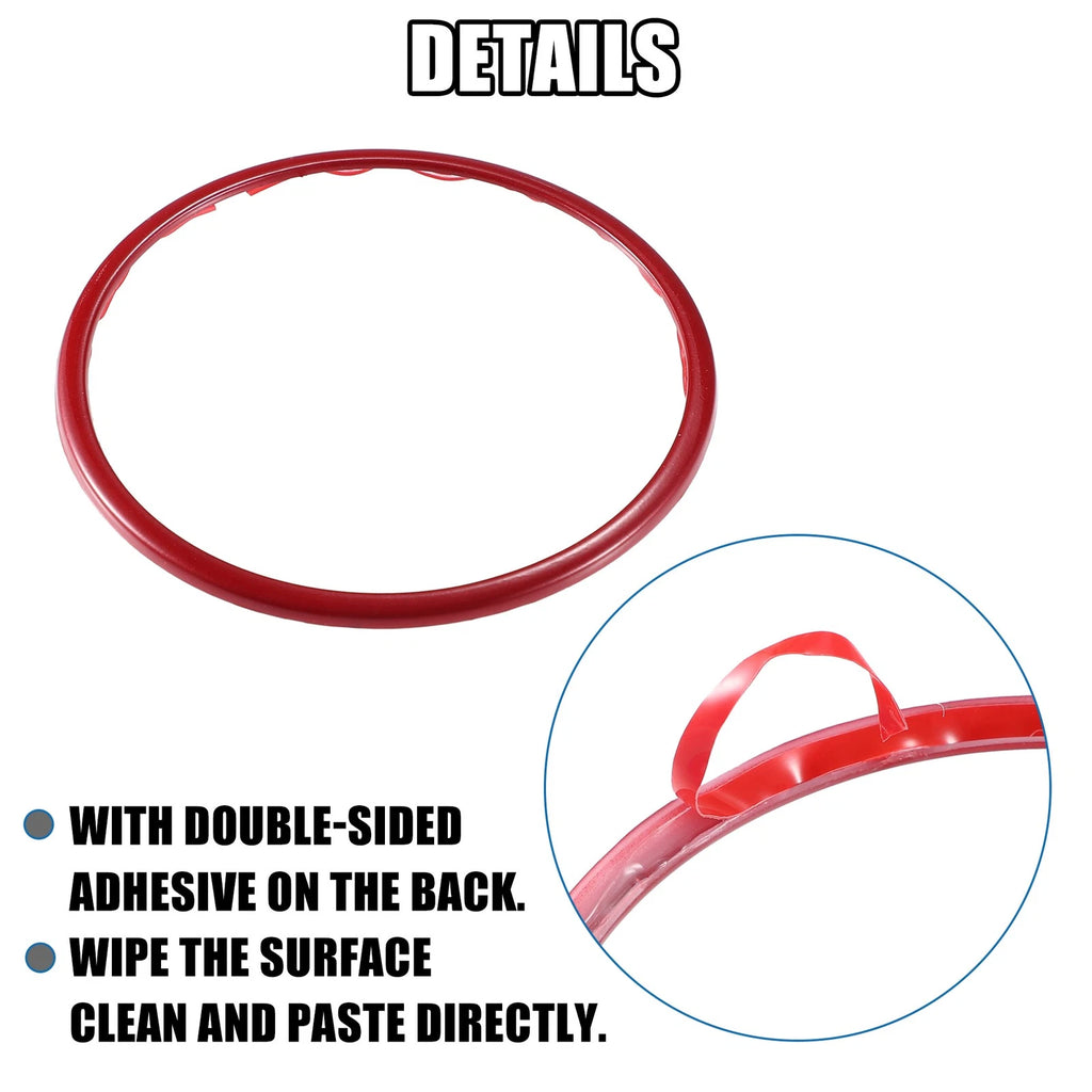 Steering Wheel Cover Trim for Mazda 3 (2014–2023) Red
