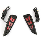 Pair 12V LED Rear Bumper Tail Brake Lights for Toyota CHR (2018)
