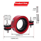 Driveshaft Center Bearing Support Carrier for Dodge Durango, Jeep WK2