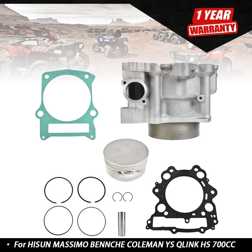 Cylinder Repair Kit for Hisun Massimo Bennche Coleman YS Qlink HS 700CC