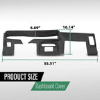 TPE Dashboard Cover for Pontiac Firebird (1970–1981)