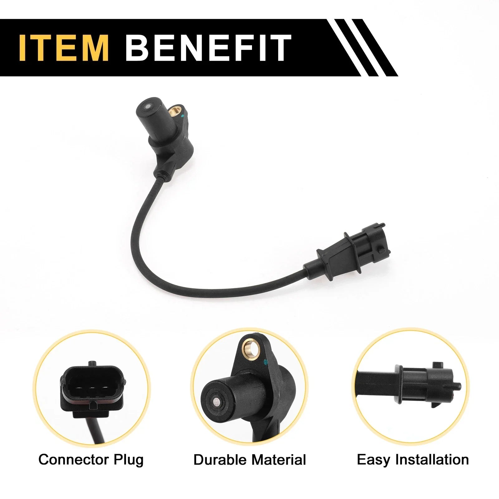 Crankshaft Position Sensor for Hyundai H-1 H100 H350 Porter 2.5 (2007-2023)
