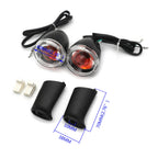 Rear Black Turn Signal Indicator Light for Harley XL 883 1200 Sportster (1992–2016)