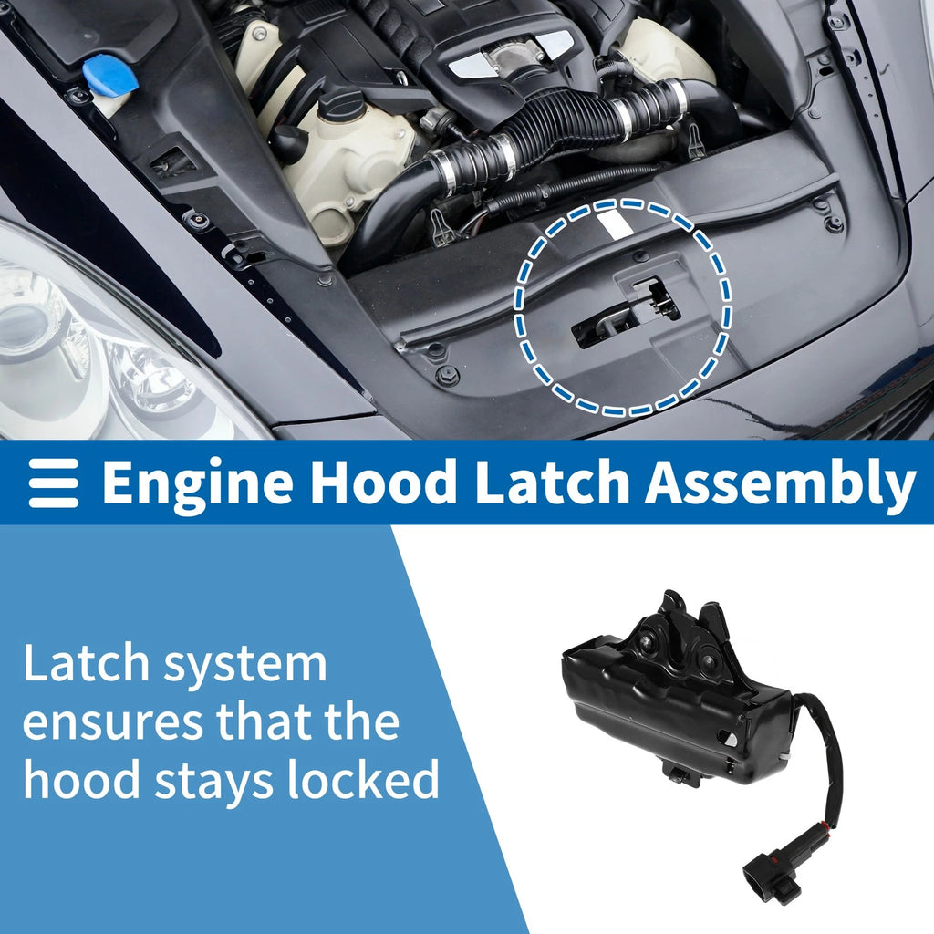 Hood Latch Assembly for Toyota Land Cruiser (1998–2005) No. 5351060130