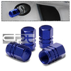 Set of 4 Aluminum Tire Rim Valve Air Port Dust Cover Caps RT059 for Universal