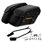 Detachable Saddlebags with Docking Mount Kit for Harley Fat Boy Breakout (2018–2023)