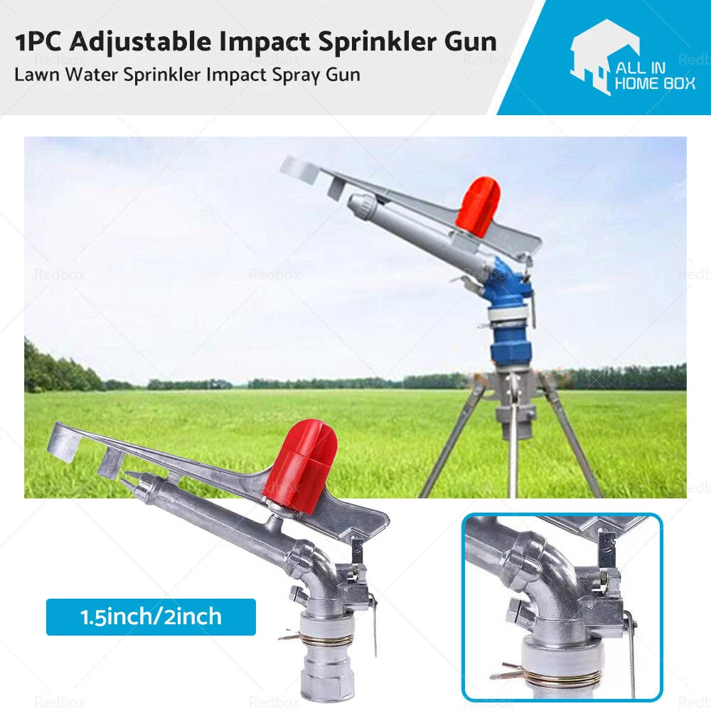 Irrigation Spray Tool Sprinkler 360° Adjustable Impact Area (Universal)