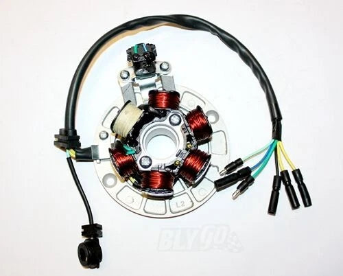 Magneto Stator + Flywheel Set for Lifan YX 140cc (Kick Start)