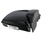Matt Black Razor Trunk Pad Mount Rack for Harley Touring Road Glide (1997–2008)