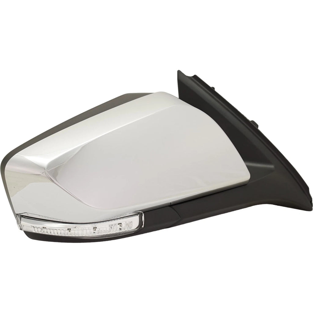 Power Mirror for Chevrolet Impala (2014–2020) RH Heated Chrome Blind Spot