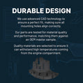 Front Engine Splash Shields for BMW 5 Series E39/M5 (2000–2003)