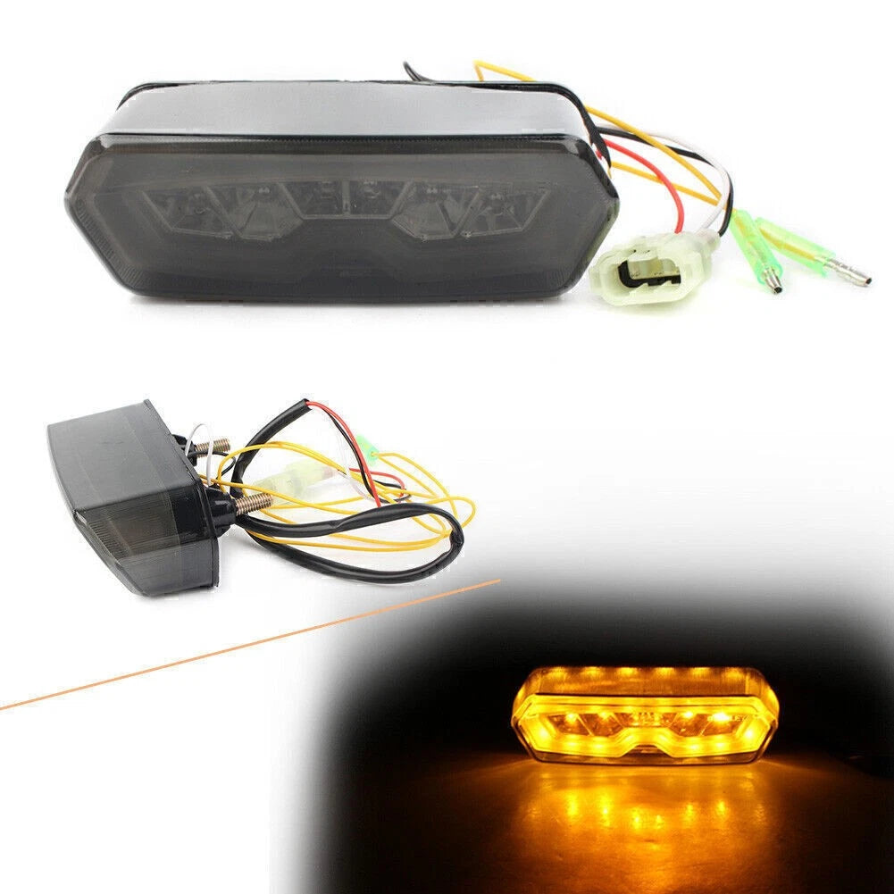 Smoke LED Integrated Turn Signal Brake Tail Light for Honda Grom/MSX 125 (2014–2016)