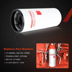 2X Oil Filters for Cummins Diesel Engines (LF14000NN, LF9080, LF9001, 4367100)