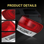 Clear Outer Rear Right Passenger Tail Light for Jeep Grand Cherokee (2014–2020)